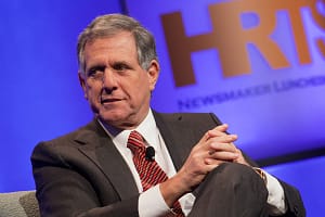 Leslie Moonves, featured guest at the HRTS Luncheon "A Conversation with Leslie Moonves"