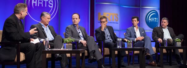 Panelist on stage at the State of the Industry 2013 luncheon
