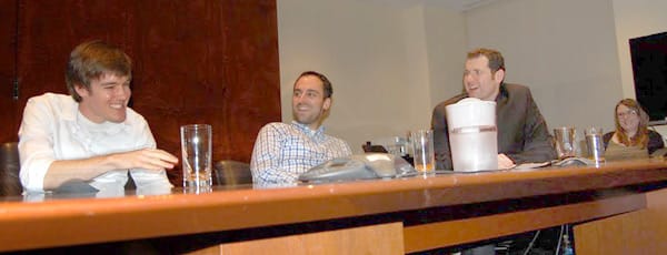 JHRTS New York, A Conversation with the Comedians panel shot
