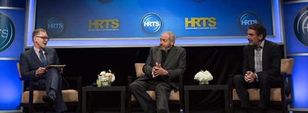 A Conversation with Chuck Lorre and Dick Wolf, Stage Shot